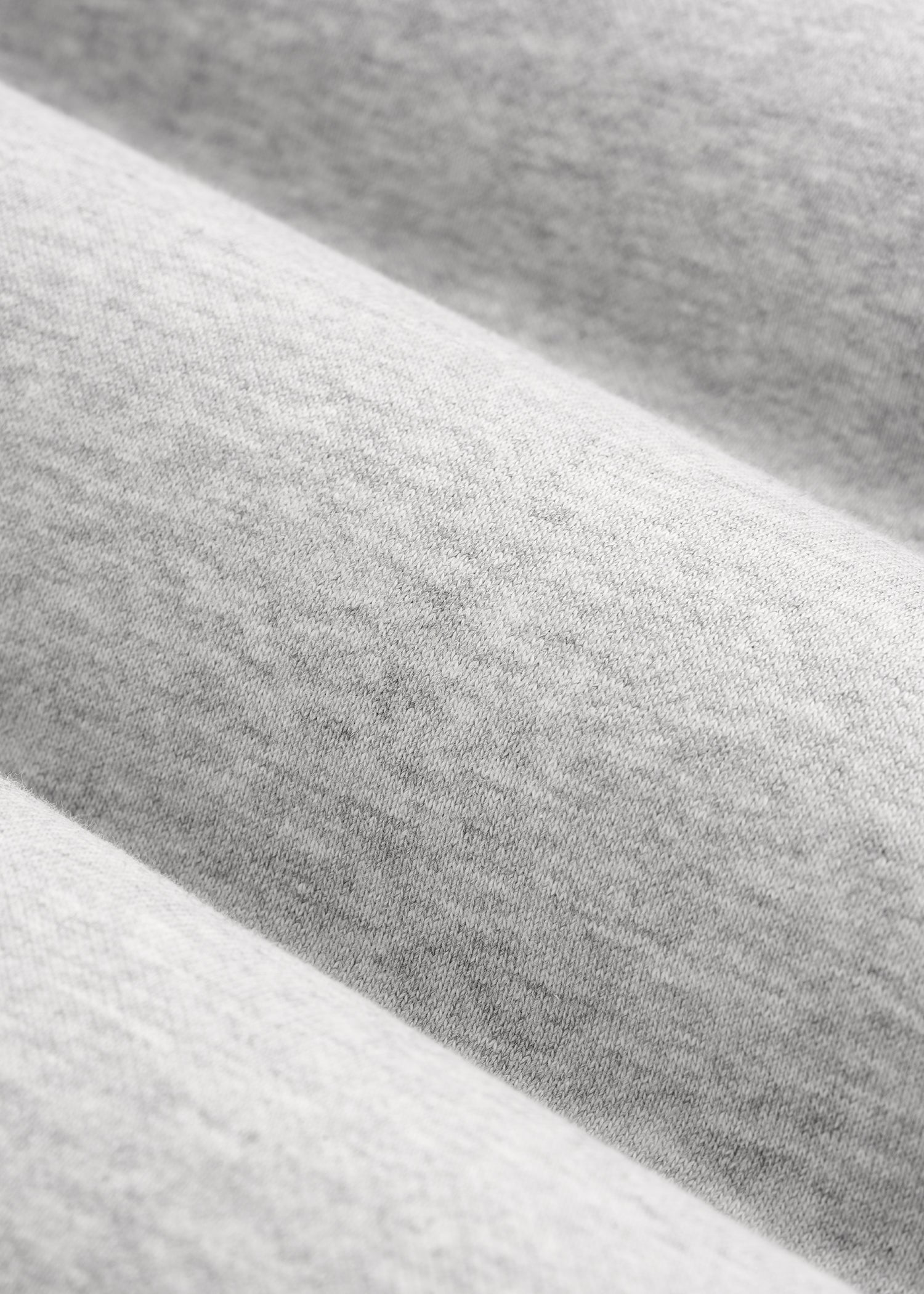 American Tall Men Wearever Fleece Collared Sweatshirt for Tall Men in Grey Mix