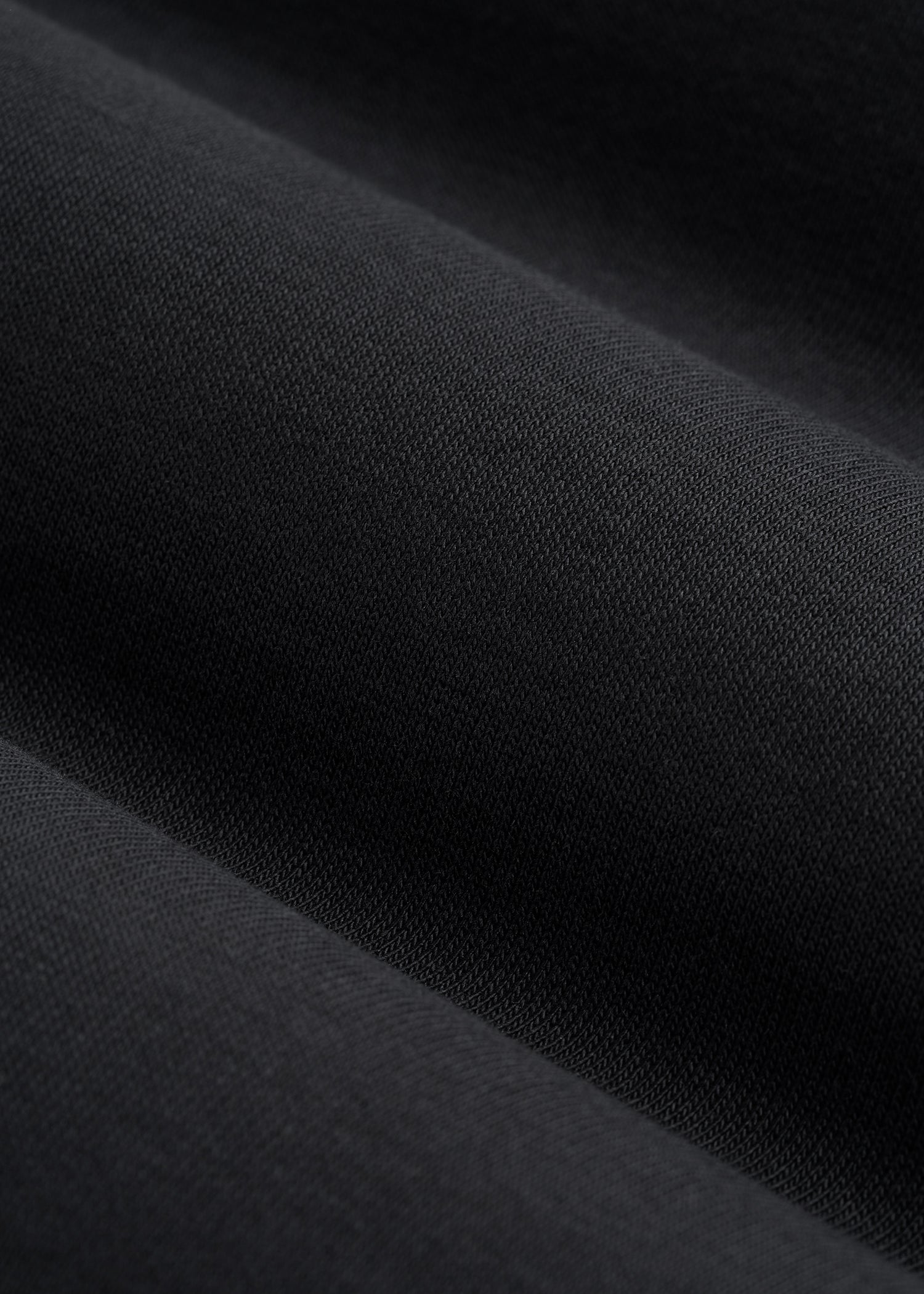 American Tall Men Wearever Fleece Collared Sweatshirt for Tall Men in Black