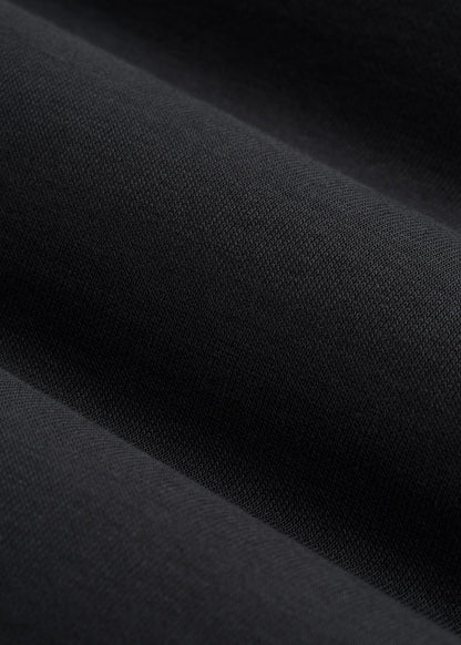 American Tall Men Wearever Fleece Collared Sweatshirt for Tall Men in Black