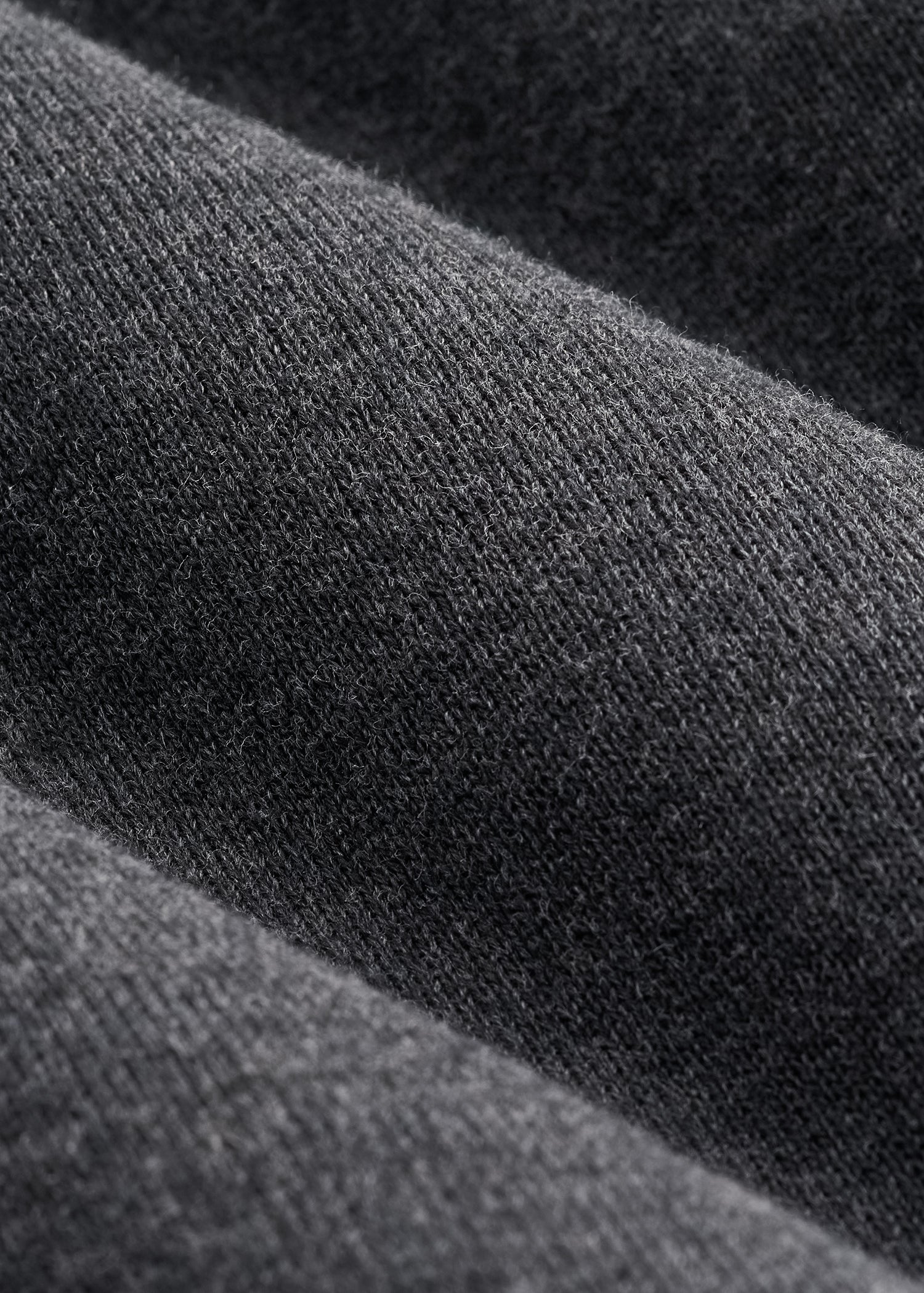 American Tall Men Everyday Crewneck Sweater for Tall Men in Charcoal Mix