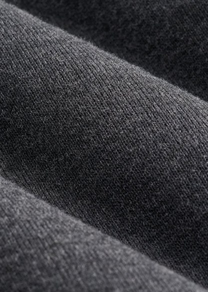 American Tall Men Everyday Crewneck Sweater for Tall Men in Charcoal Mix