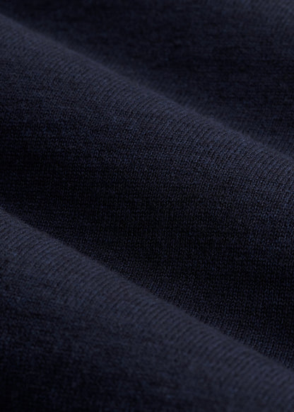 American Tall Men Turtleneck Sweater for Tall Men in Patriot Blue