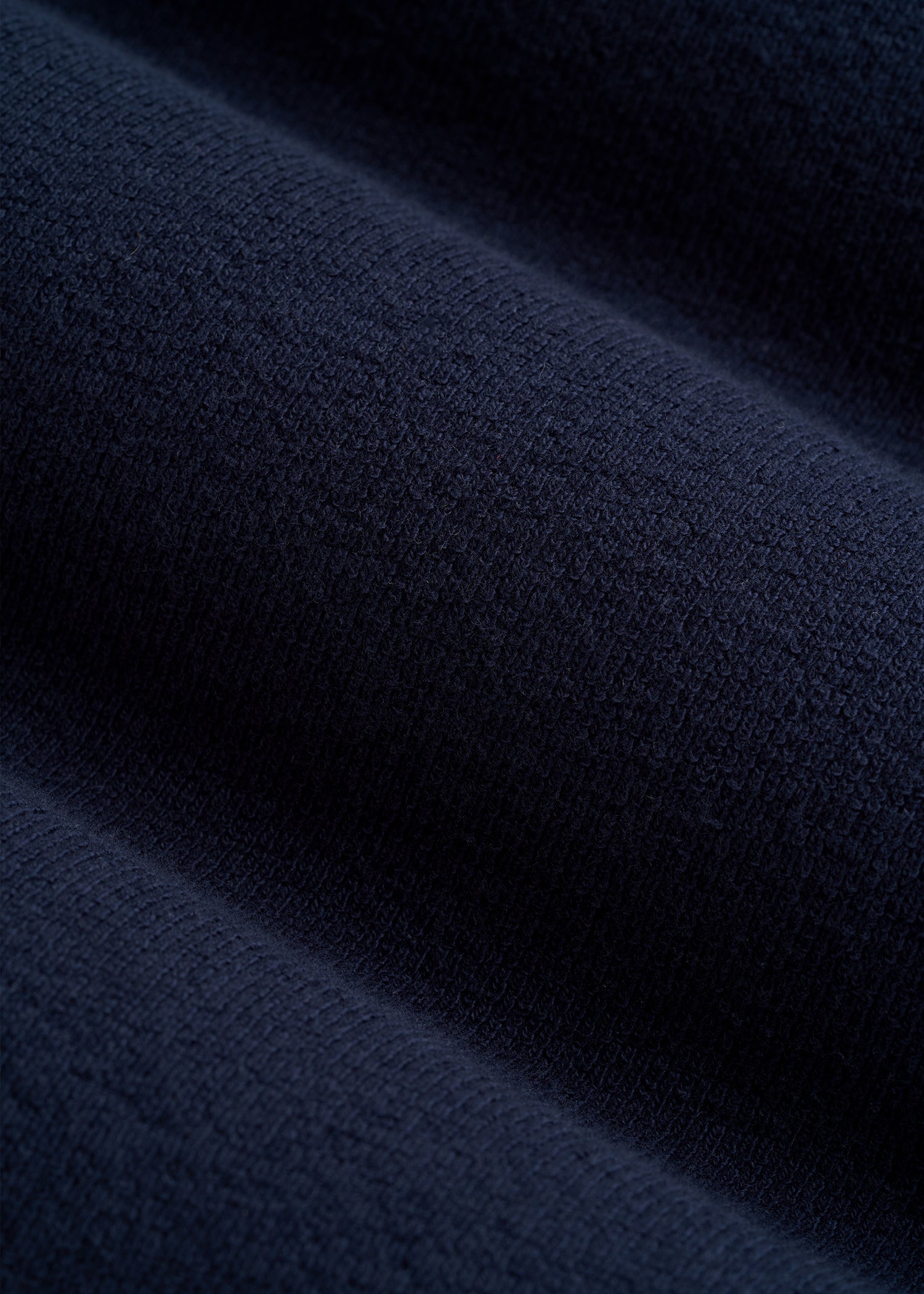 American Tall Men Terry Cotton Polo Cardigan for Tall Men in Patriot Blue