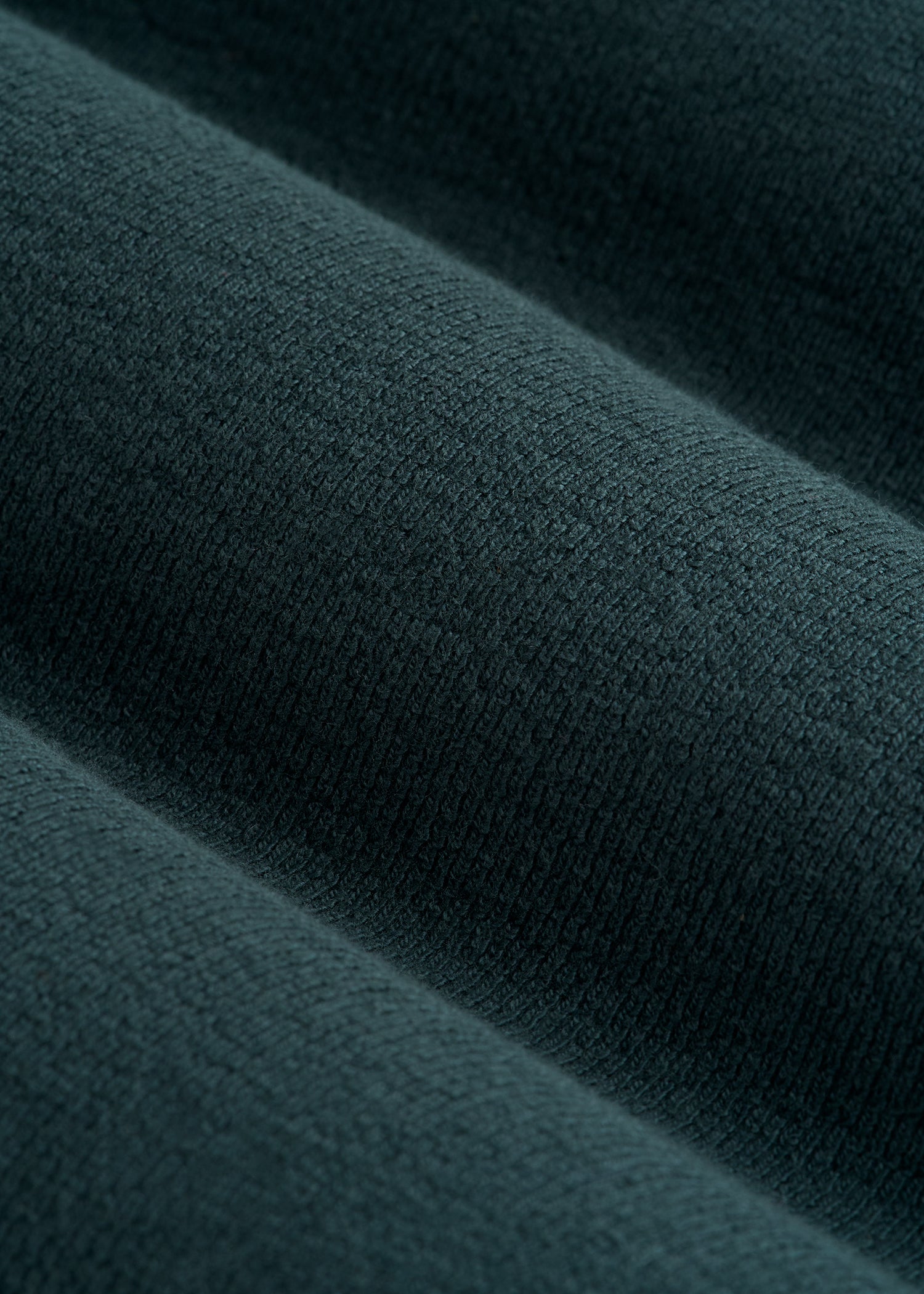 American Tall Men Terry Cotton Polo Cardigan for Tall Men in Emerald