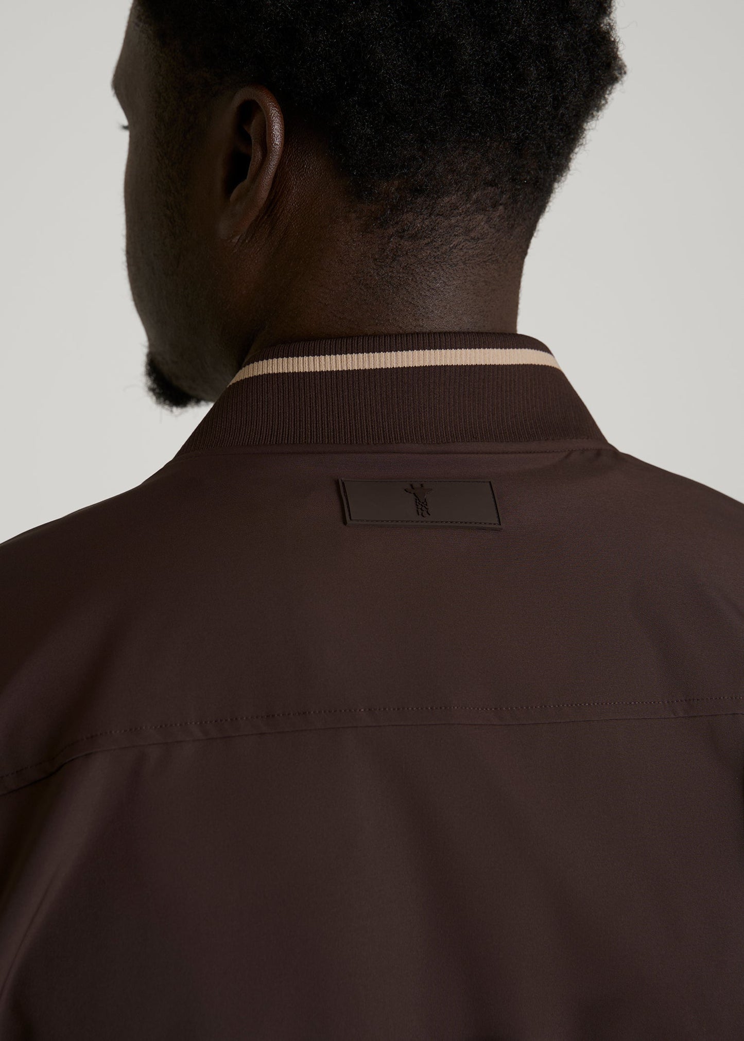 American Tall Men A.T. Bomber Jacket for Tall Men in Espresso