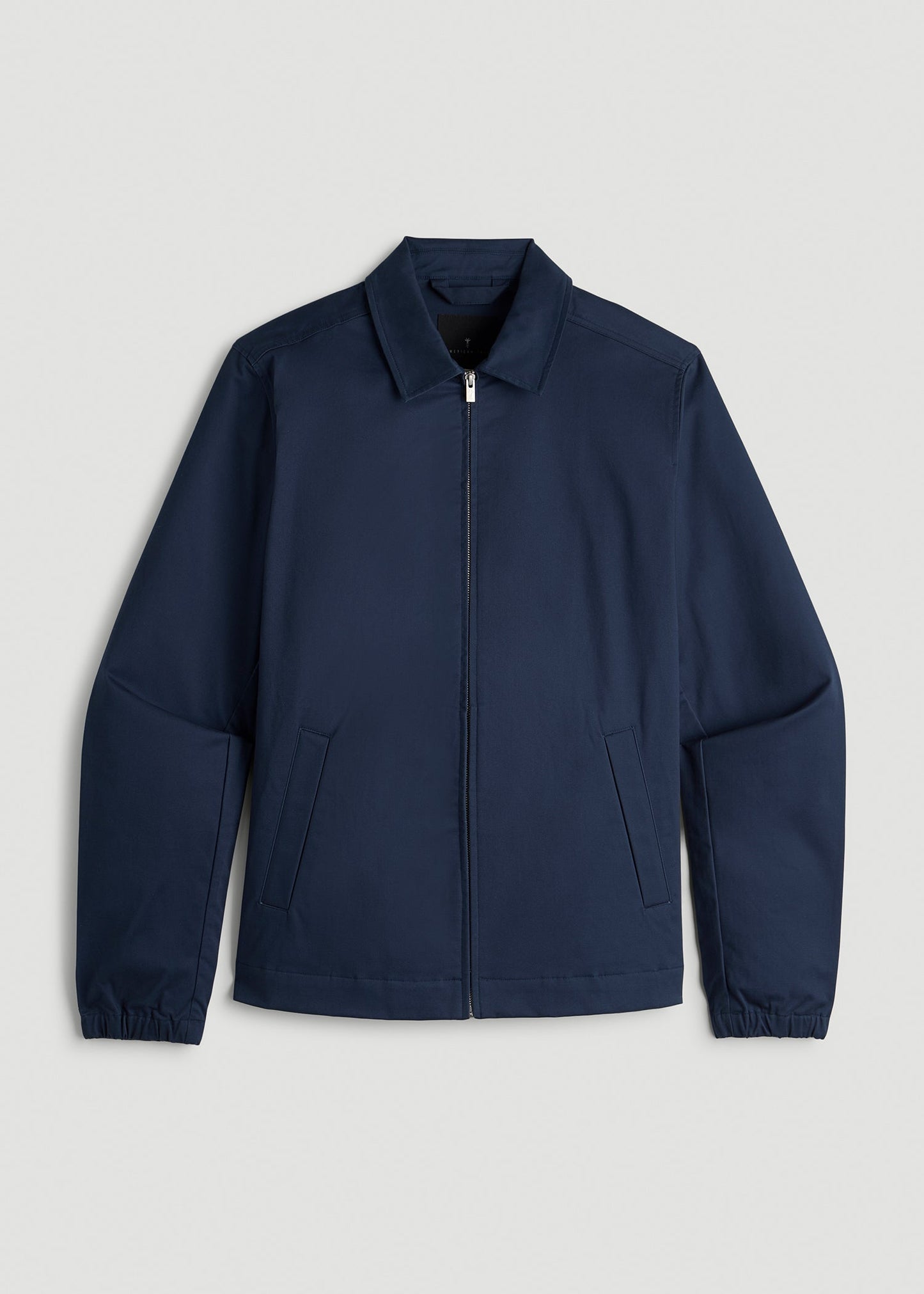 American Tall Men Harrington Jacket for Tall Men in Navy Blue