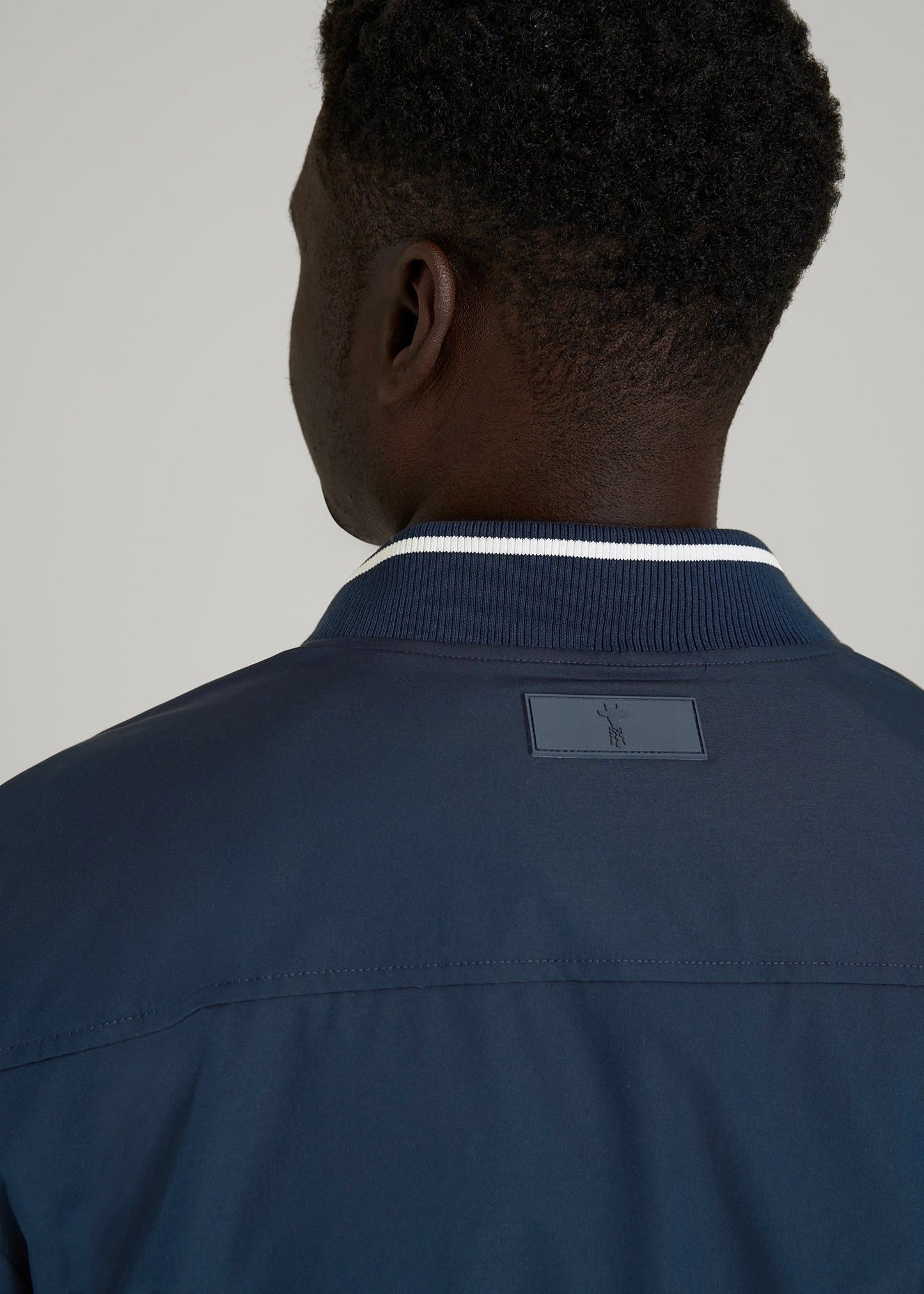 American Tall Men A.T. Bomber Jacket for Tall Men in Navy