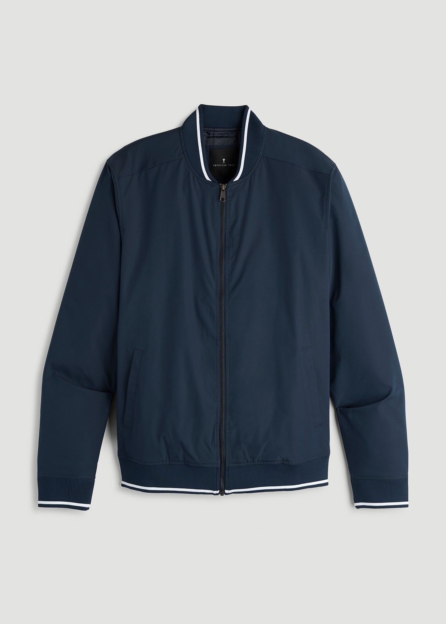 American Tall Men A.T. Bomber Jacket for Tall Men in Navy