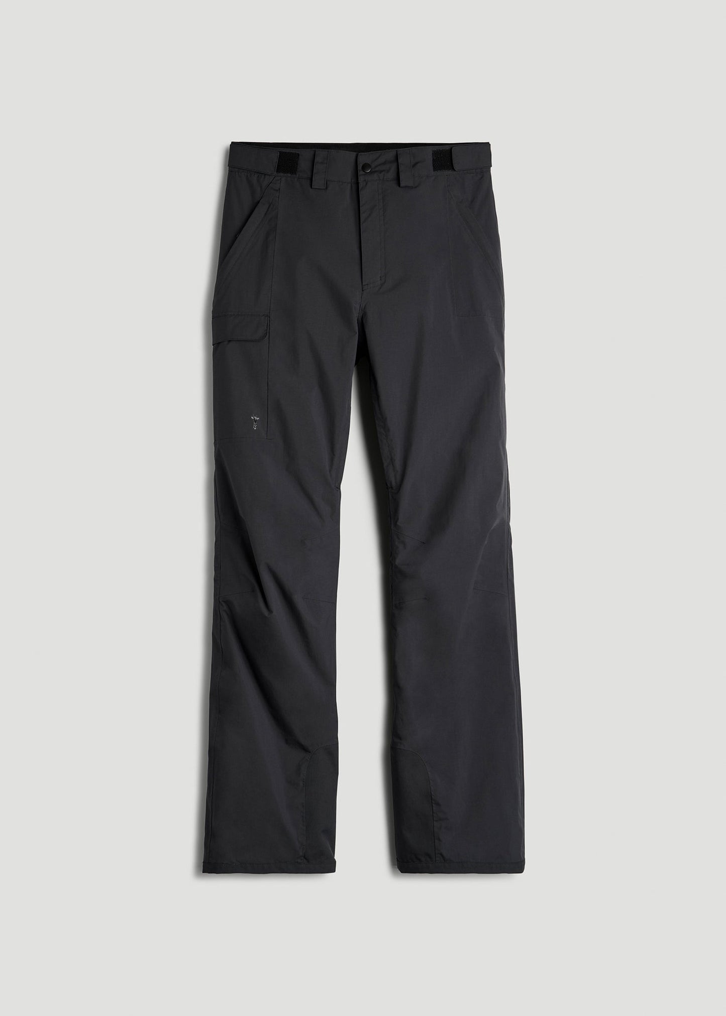 American Tall Men Snow Pants for Tall Men in Black