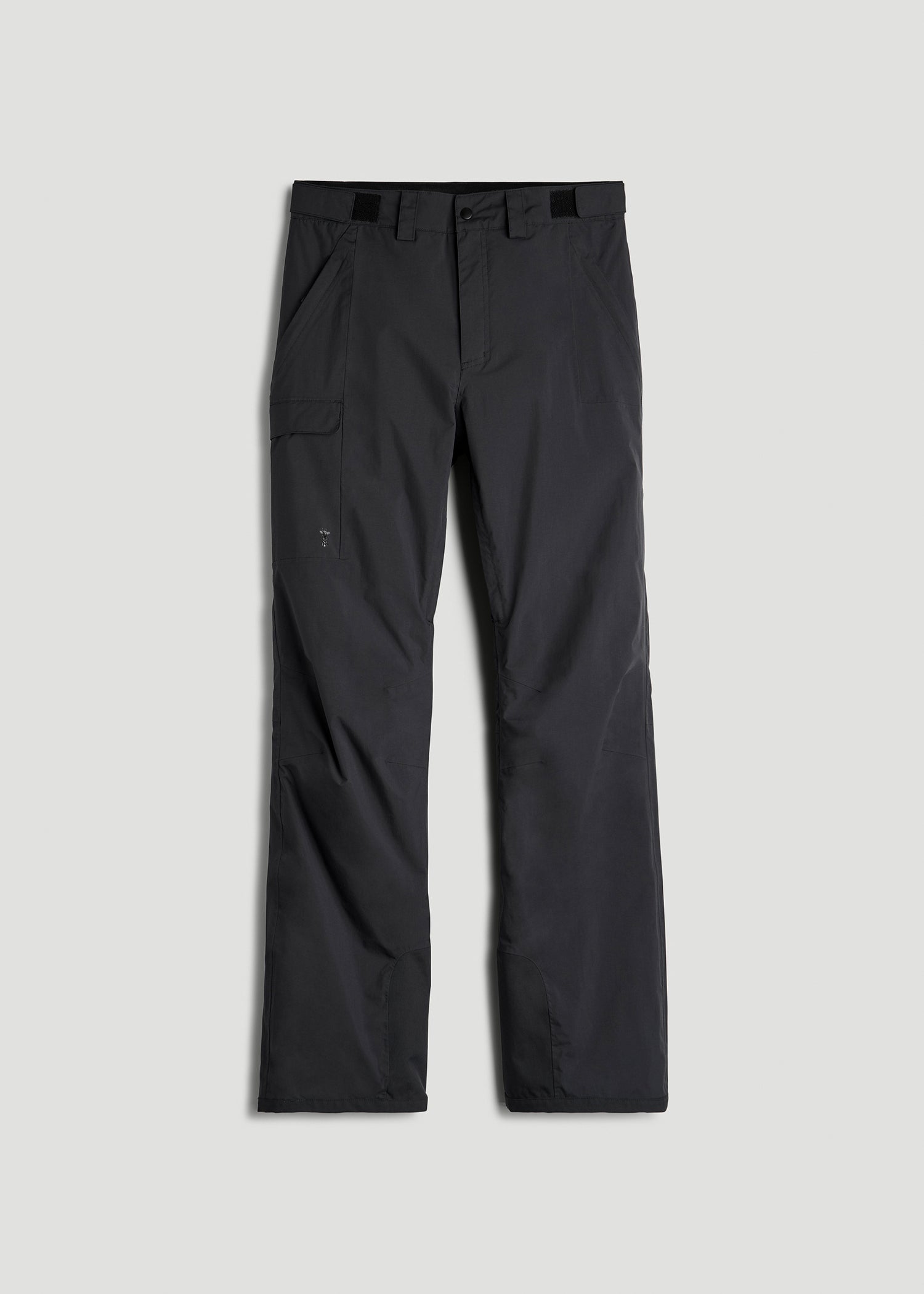 American Tall Men Snow Pants for Tall Men in Black