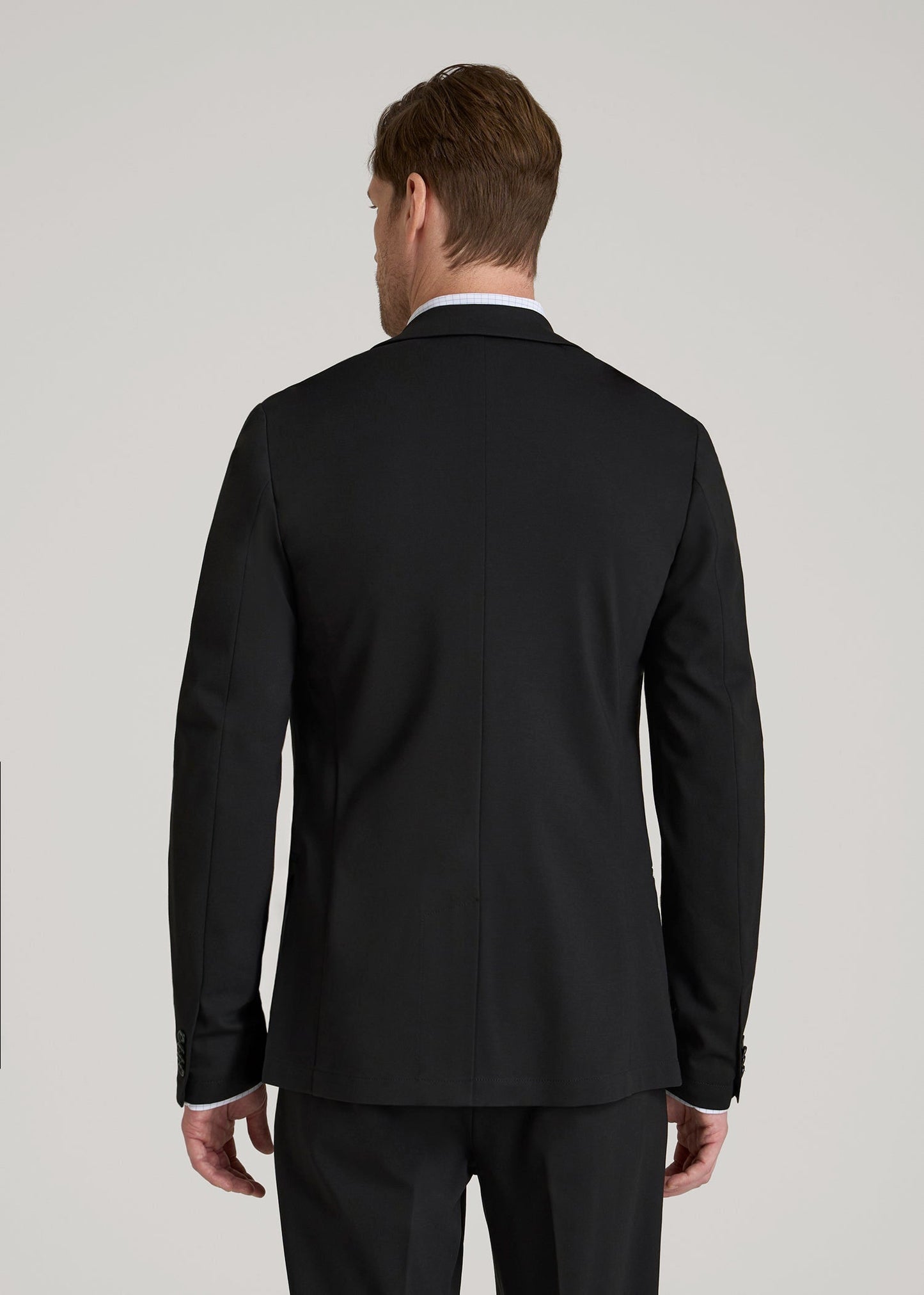 American Tall Men Flex Tech Suit Jacket for Tall Men in Black
