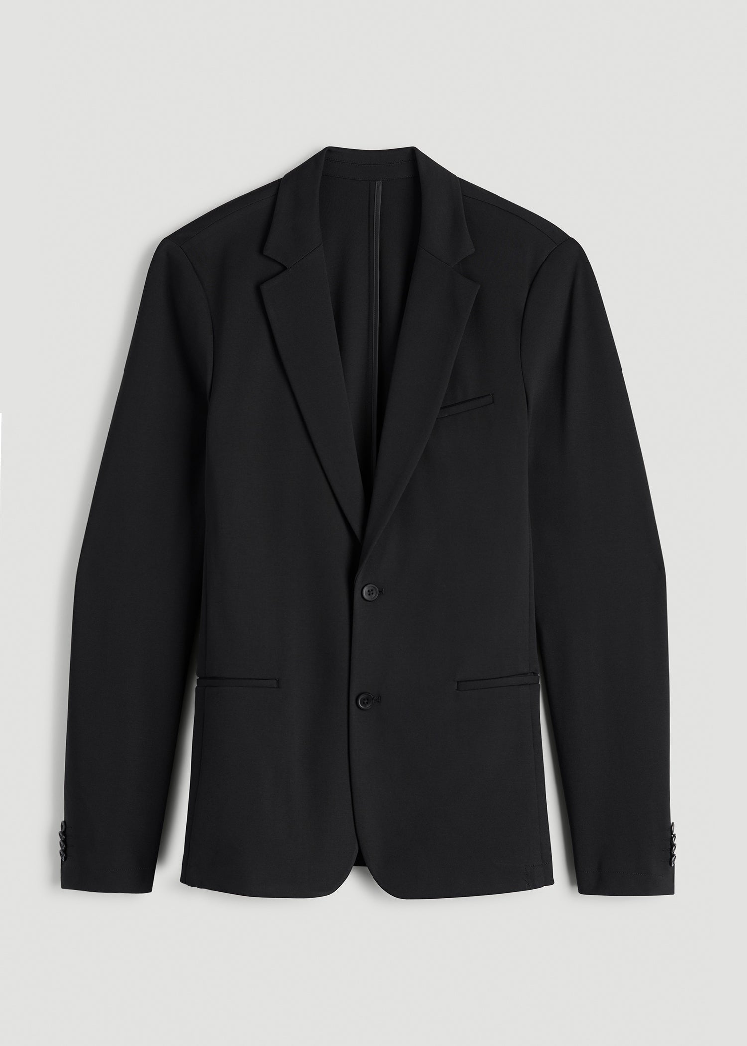 American Tall Men Flex Tech Suit Jacket for Tall Men in Black