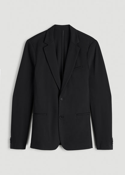 American Tall Men Flex Tech Suit Jacket for Tall Men in Black