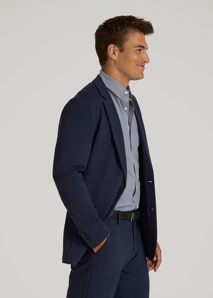 American Tall Men Flex Tech Suit Jacket for Tall Men in Navy