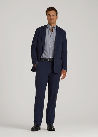 American Tall Men Flex Tech Suit Jacket for Tall Men in Navy