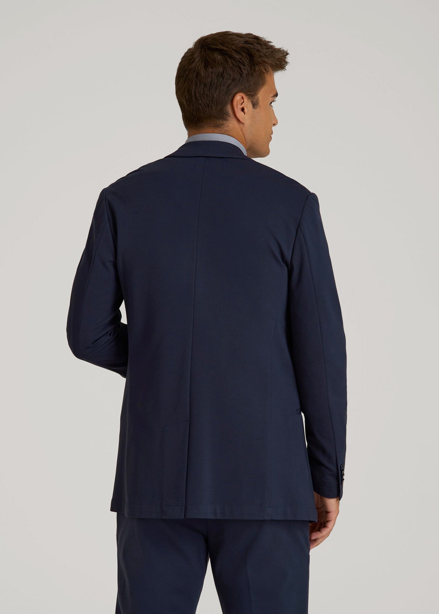 American Tall Men Flex Tech Suit Jacket for Tall Men in Navy