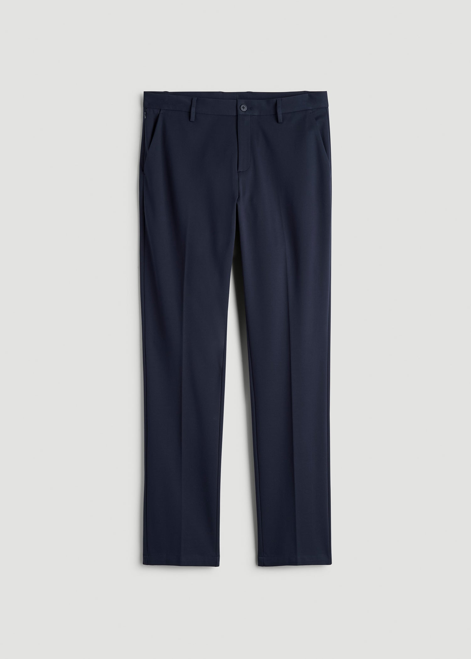 American Tall Men Flex Tech Suit Pants for Tall Men in Navy