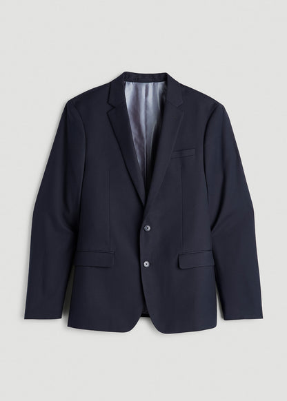 American Tall Men Suit Jacket for Tall Men in True Navy