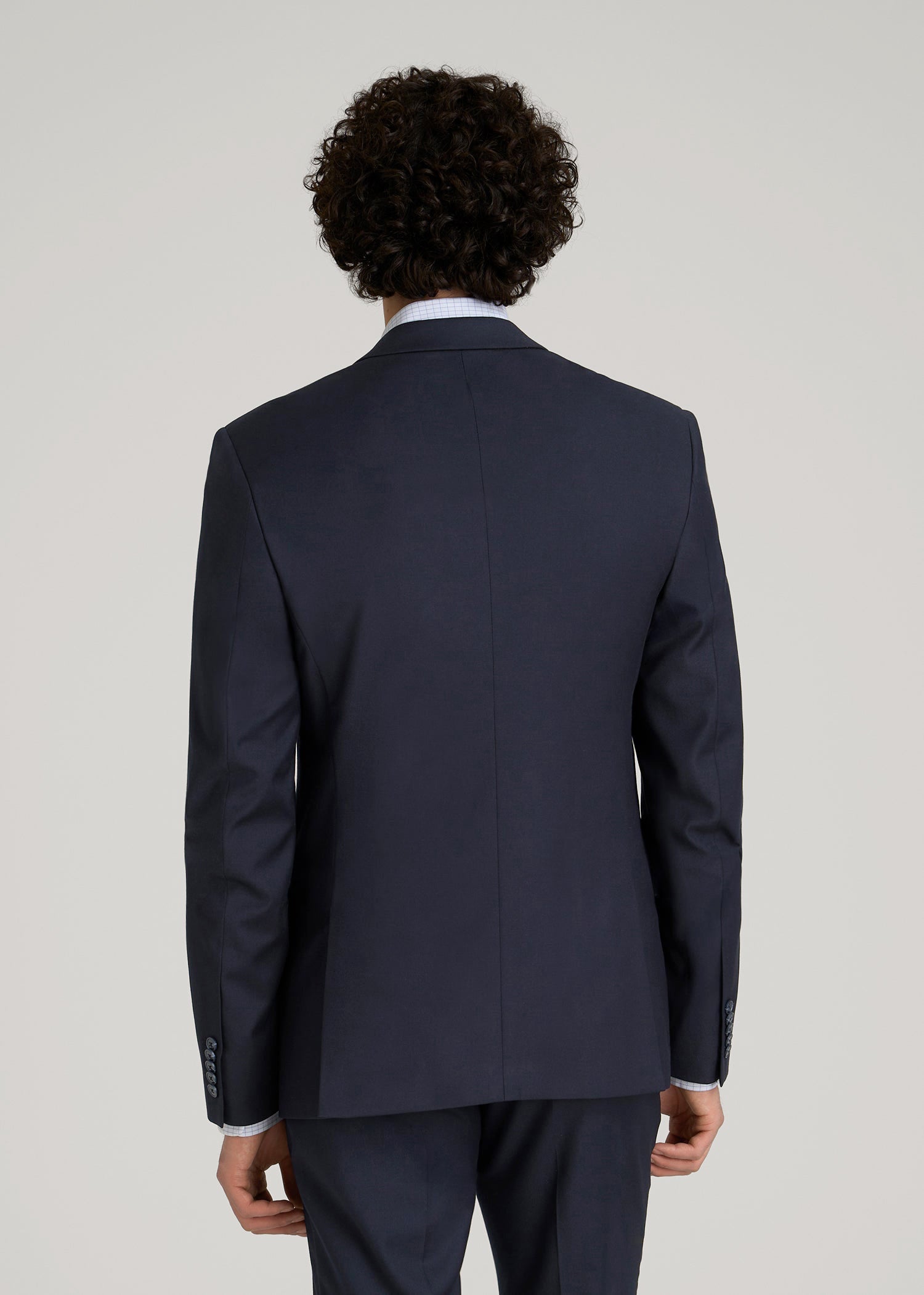 American Tall Men Suit Jacket for Tall Men in True Navy