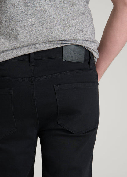 American Tall Men Dylan Slim Fit Jeans for Tall Men in Optimum Black