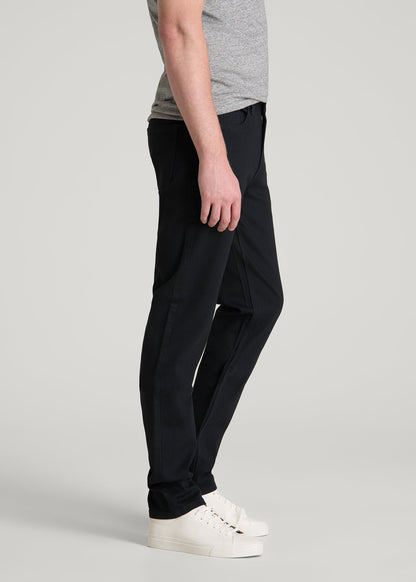 American Tall Men Dylan Slim Fit Jeans for Tall Men in Optimum Black