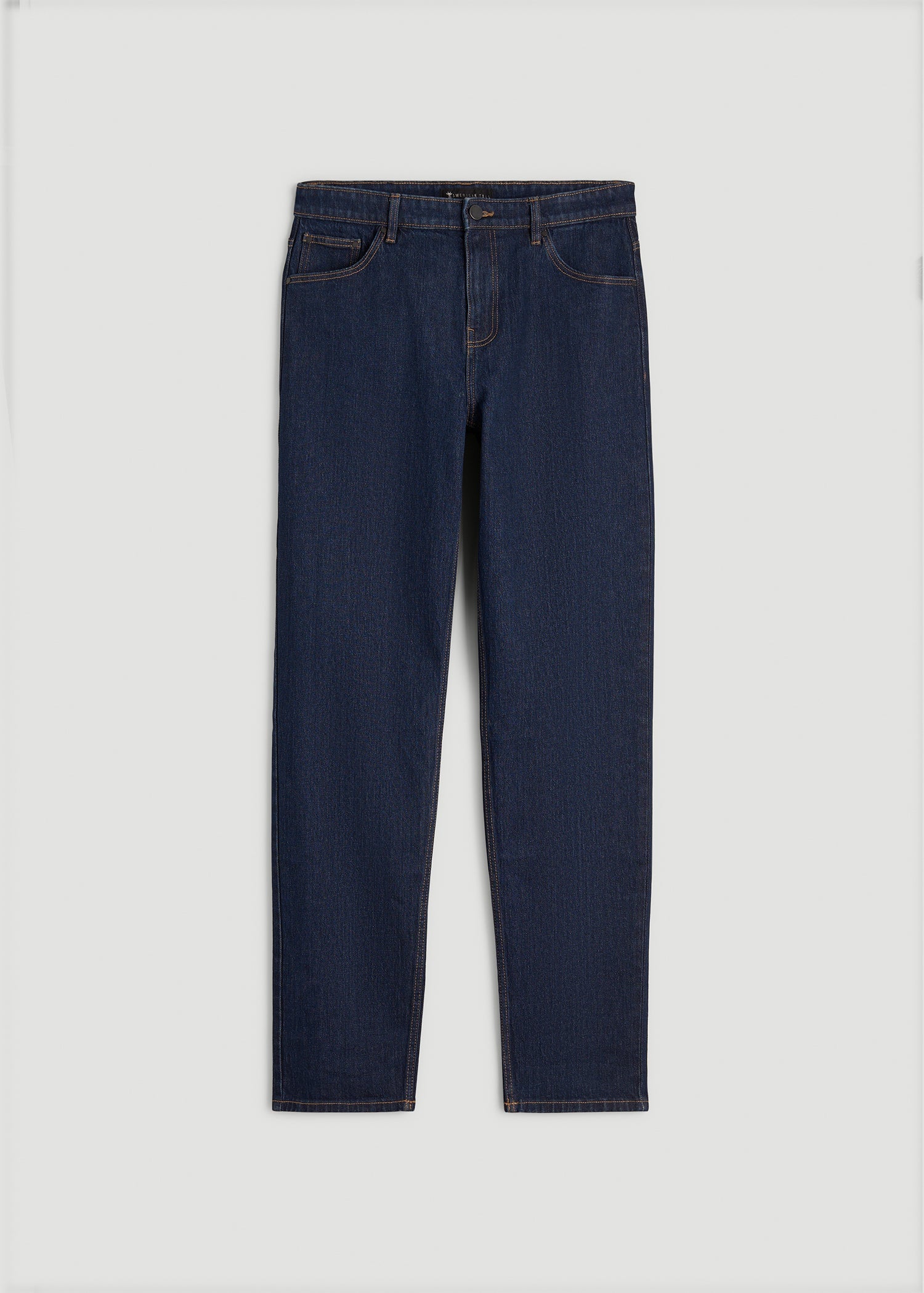 American Tall Men MILO Relaxed Tapered Fit Jeans for Tall Men in Deep Indigo Wash