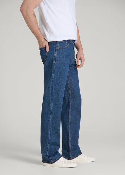 American Tall Men Bootcut Jeans for Tall Men in New Colorado Blue