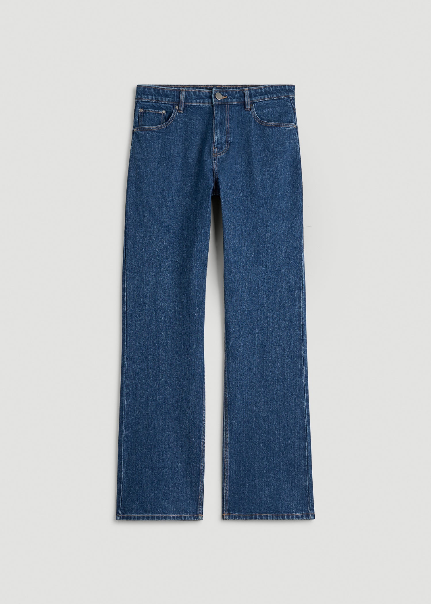 American Tall Men Bootcut Jeans for Tall Men in New Colorado Blue