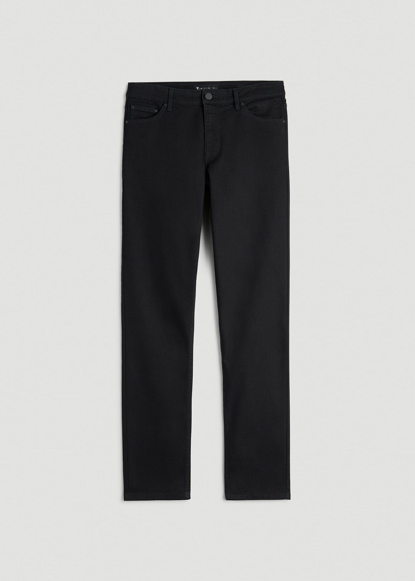 American Tall Men Carman TAPERED Jeans for Tall Men in Optimum Black