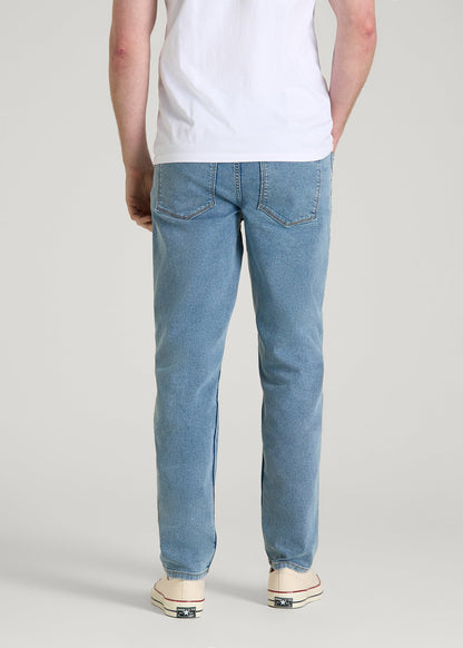 American Tall Men Carman TAPERED Jeans for Tall Men in Perfect Blue