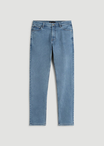 American Tall Men Carman TAPERED Jeans for Tall Men in Perfect Blue