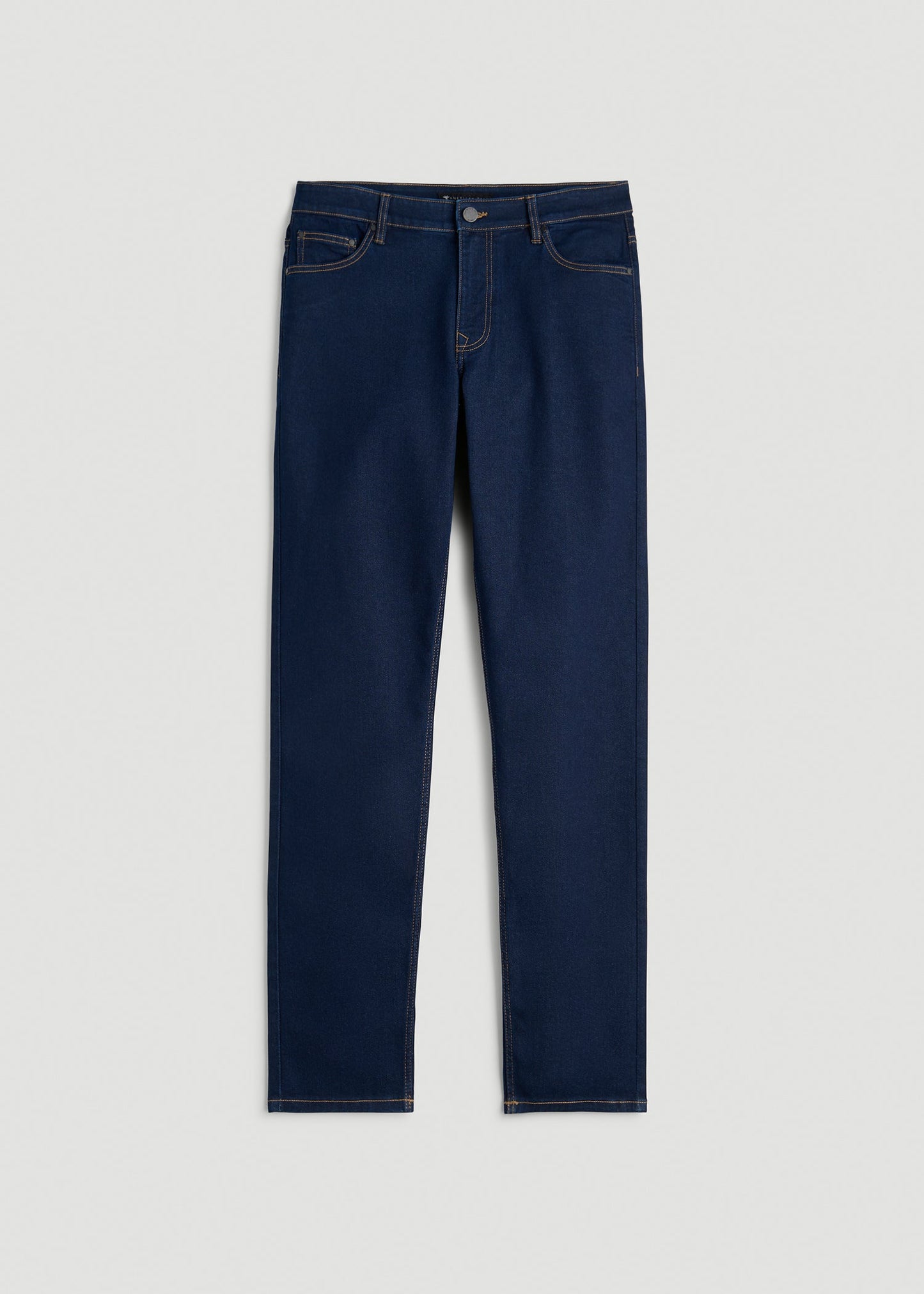 American Tall Men Carman TAPERED Jeans for Tall Men in Deep Indigo Wash