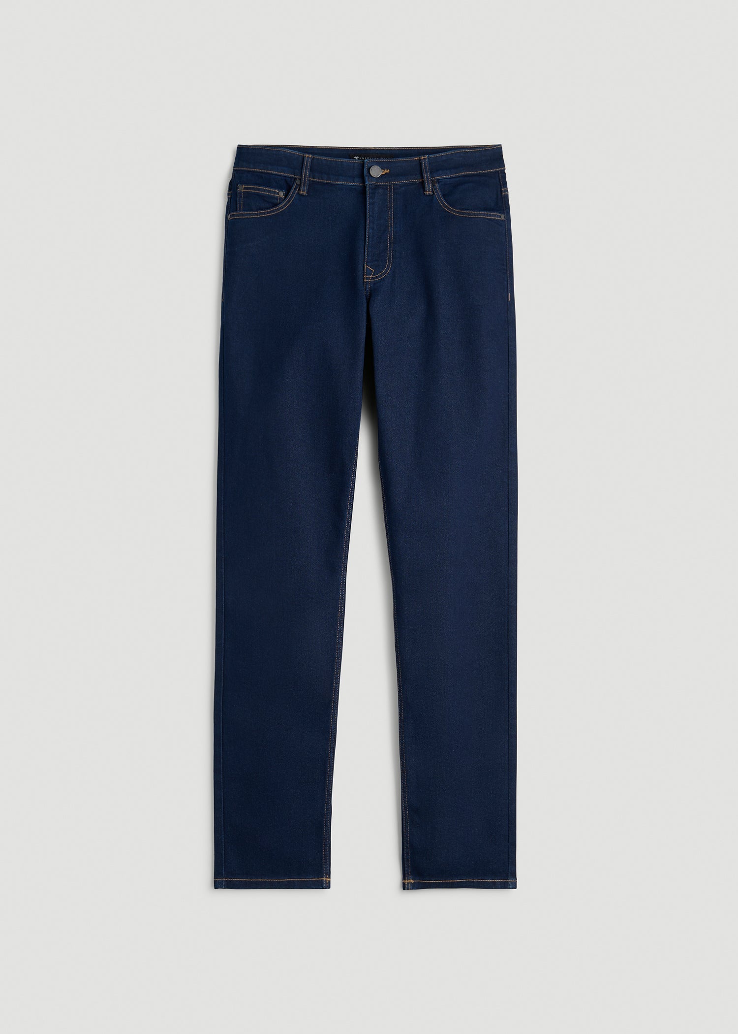 American Tall Men Carman TAPERED Jeans for Tall Men in Deep Indigo Wash