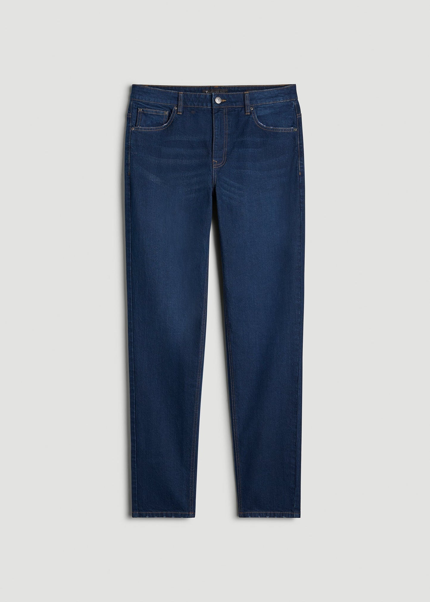 American Tall Men Milo RELAXED TAPERED FIT Jeans for Tall Men in Midnight Blue Wash