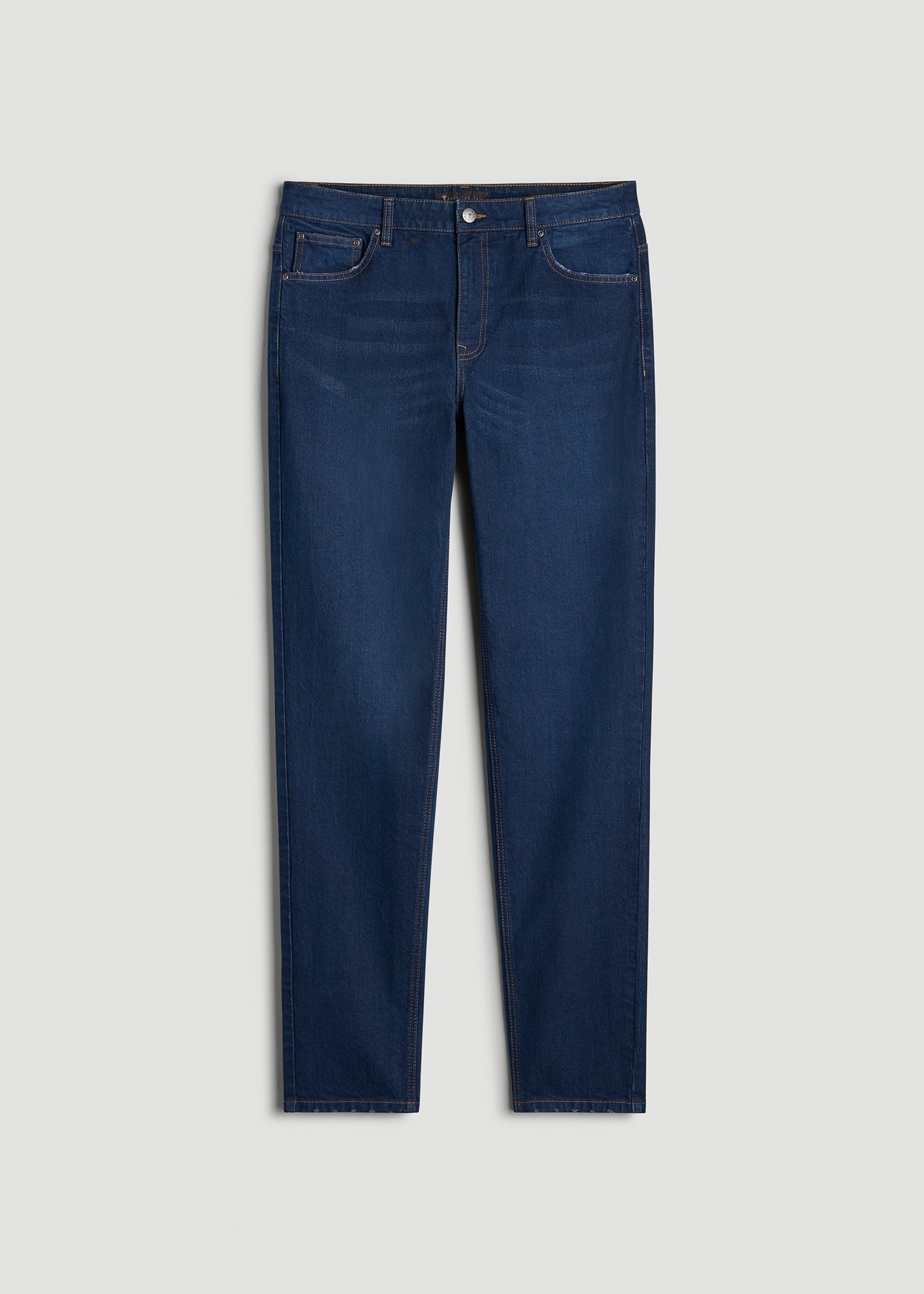 American Tall Men Milo RELAXED TAPERED FIT Jeans for Tall Men in Midnight Blue Wash