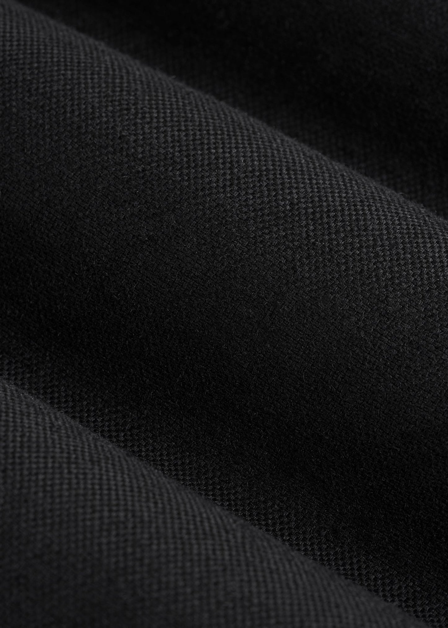 American Tall Men Stretch Cotton Linen Blend Pull-On Pants for Tall Men in Black