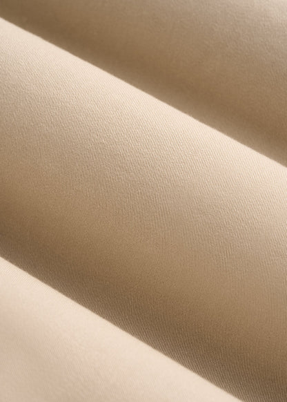 American Tall Men Stretch Commuter Pleated Chinos for Tall Men in Warm Taupe