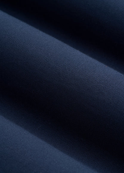 American Tall Men Stretch Commuter Pleated Chinos for Tall Men in Navy Blue