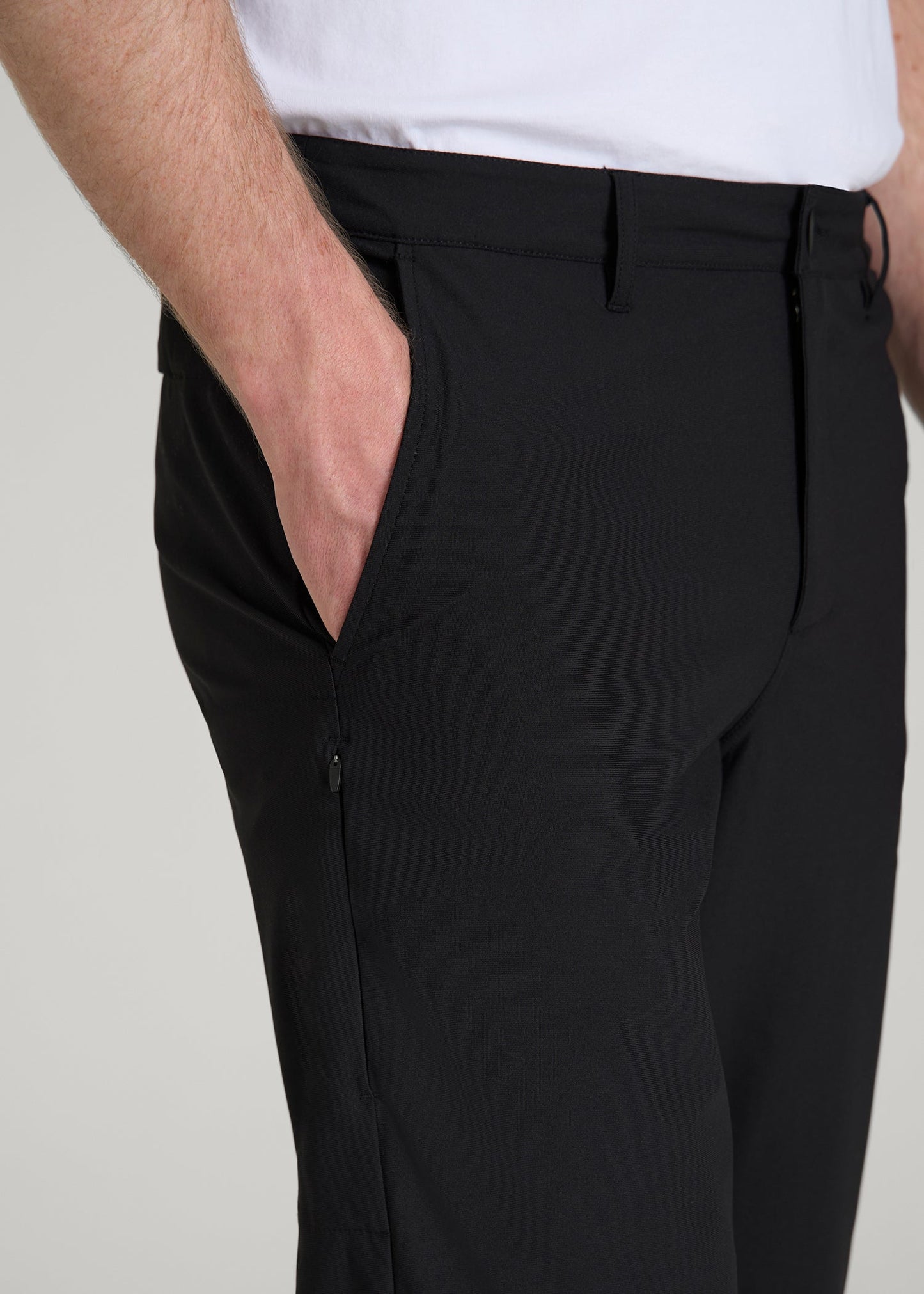 American Tall Men Traveler Chino 2.0 for Tall Men in Black