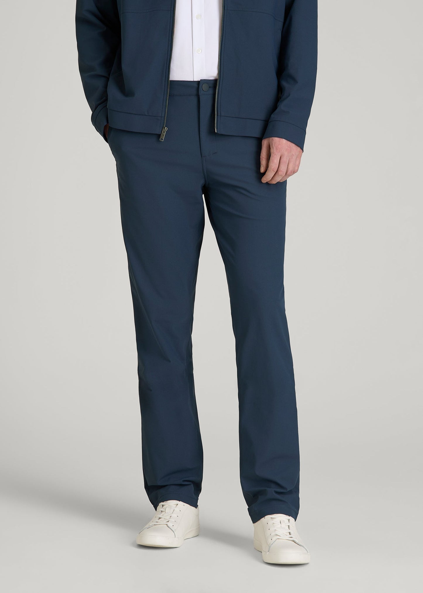 American Tall Men Traveler Chino 2.0 for Tall Men in Navy Blue