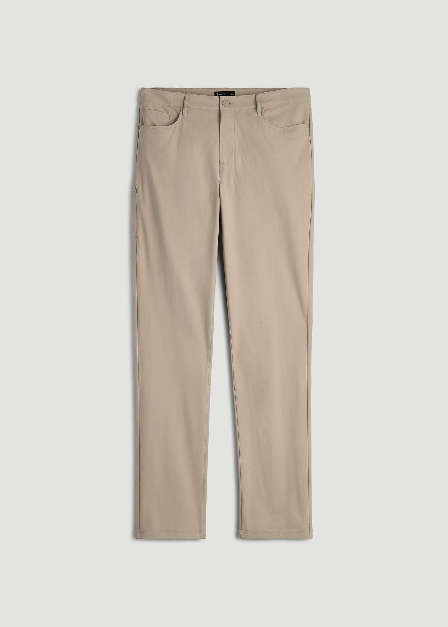 American Tall Men Traveler Pant 2.0 for Tall Men in Light Khaki
