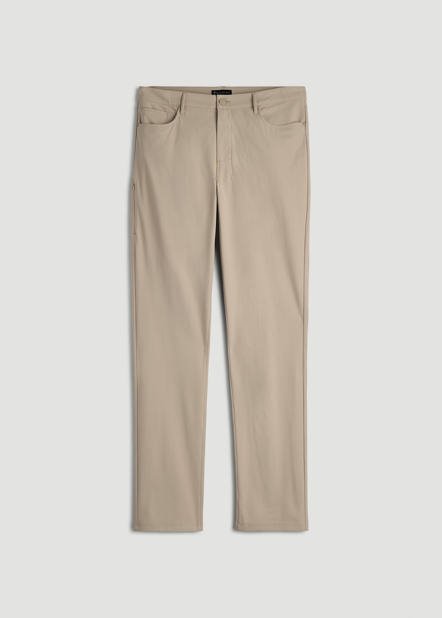 American Tall Men Traveler Pant 2.0 for Tall Men in Light Khaki