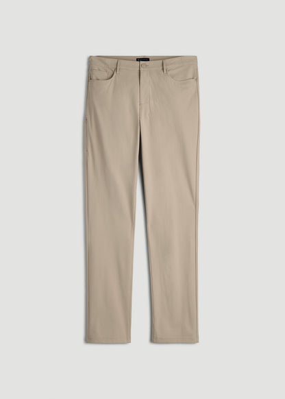 American Tall Men Traveler Pant 2.0 for Tall Men in Light Khaki