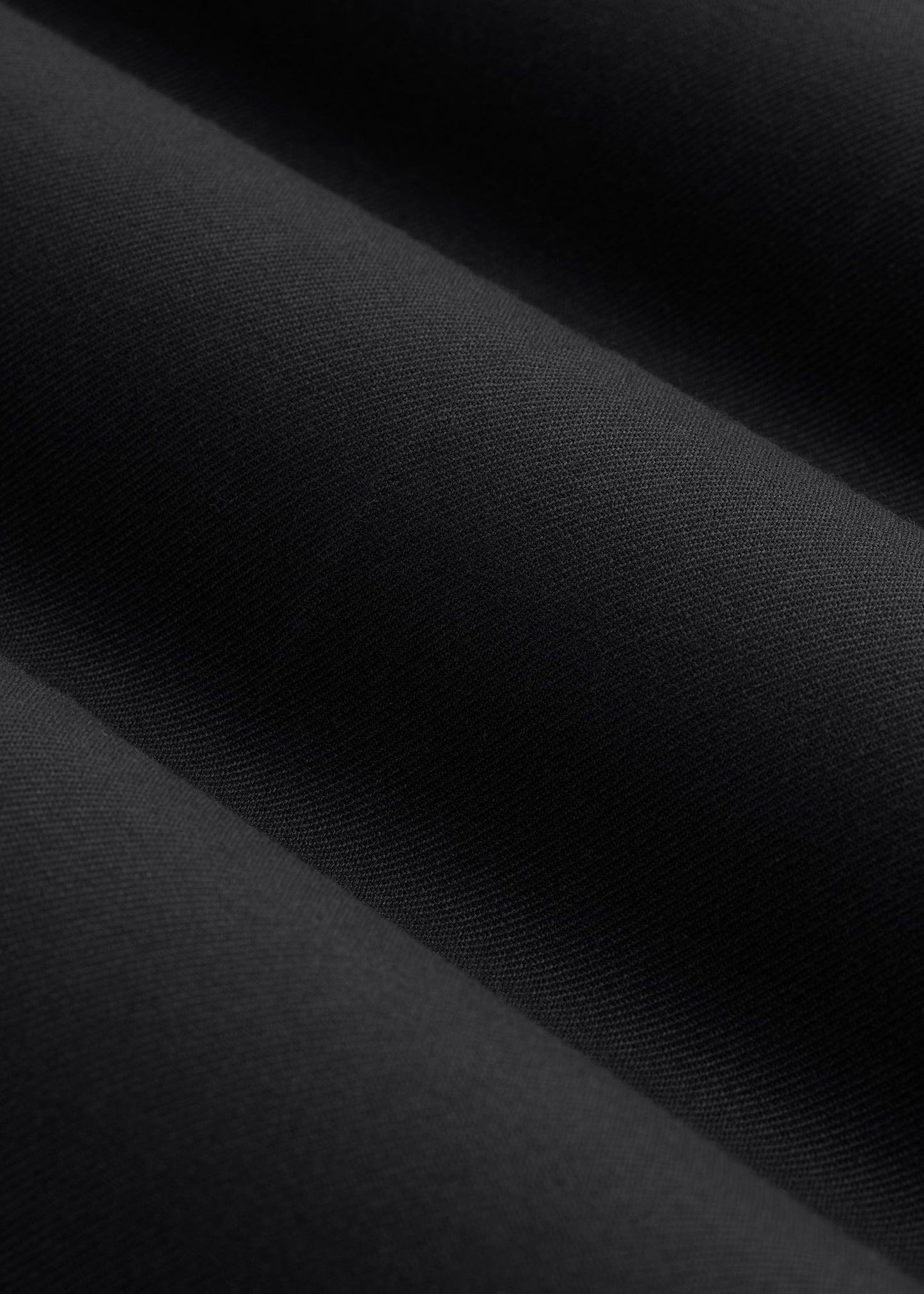 American Tall Men Relaxed Pleated Trousers for Tall Men in Black