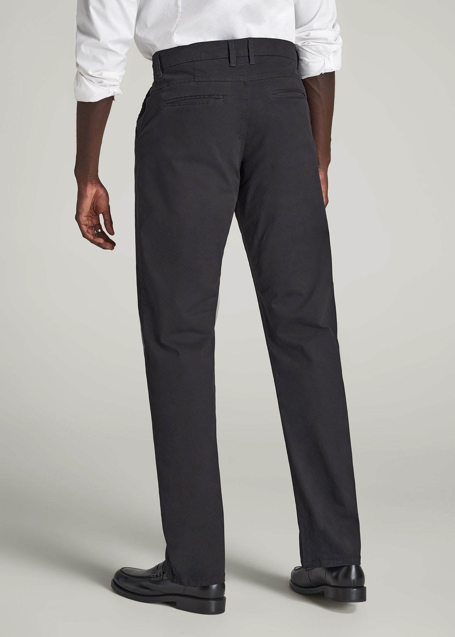 American Tall Men Mason RELAXED Chinos for Tall Men in Black