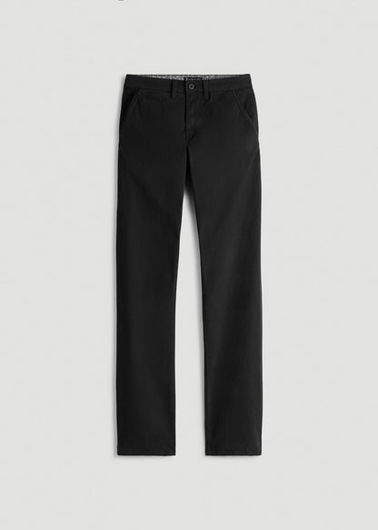 American Tall Men Mason RELAXED Chinos for Tall Men in Black