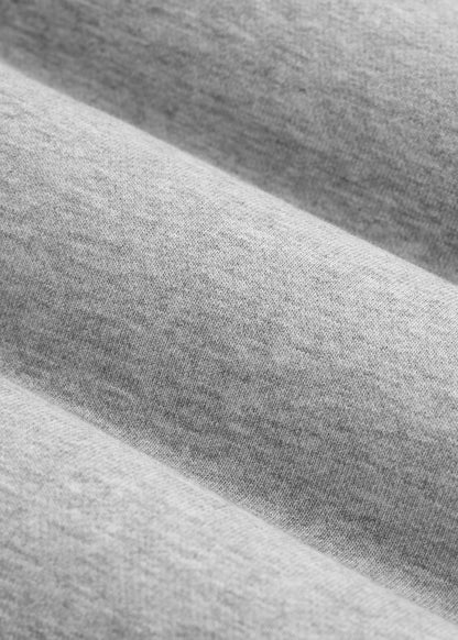 American Tall Men Everyday French Terry Cinched Bottom Sweatpants for Tall Men in Grey Mix