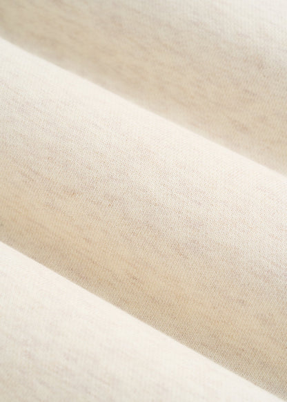 American Tall Men Everyday French Terry Straight Leg Sweatpants for Tall Men in Heathered Oatmeal