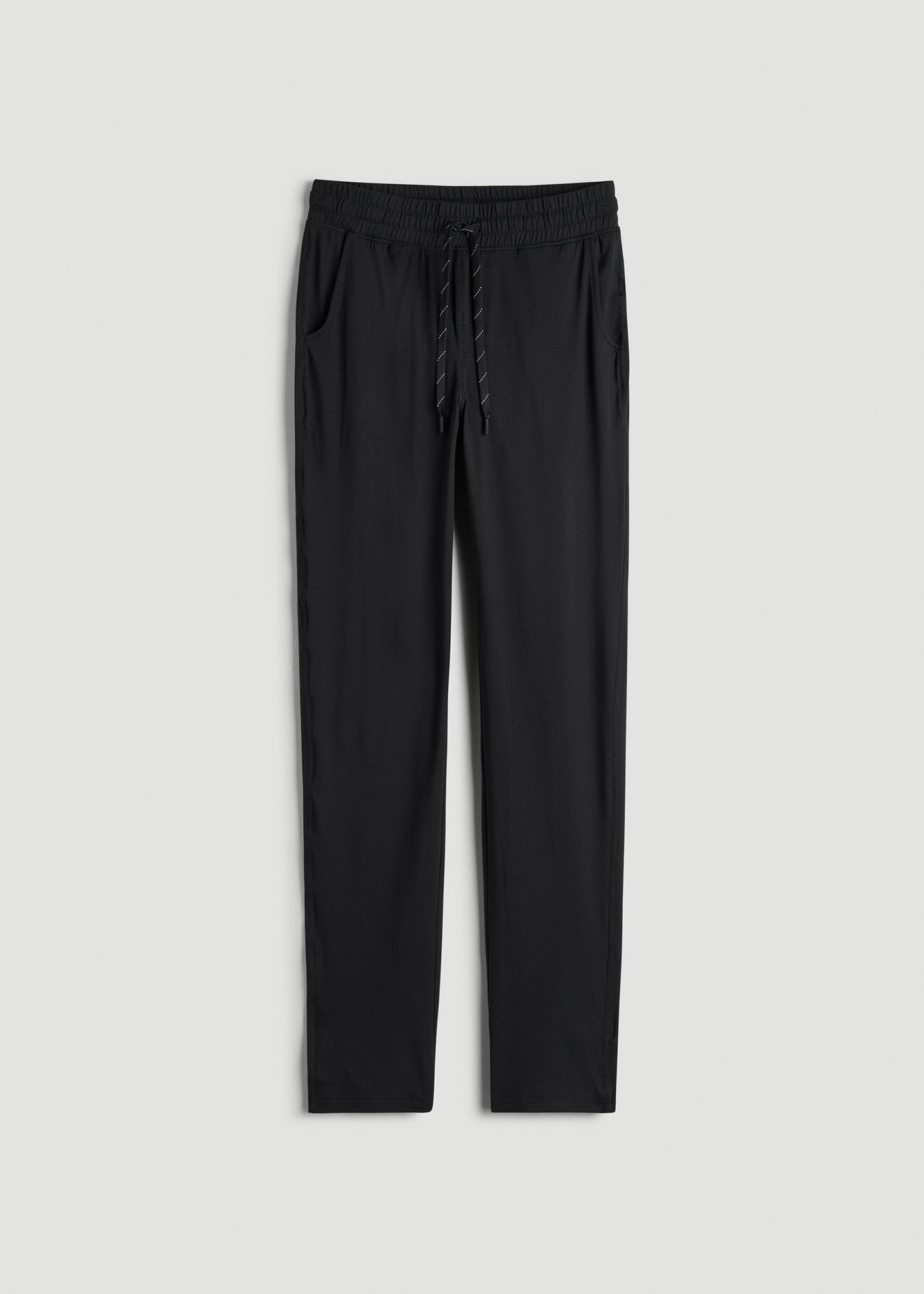 American Tall Men Weekender Stretch Lounge Pants for Tall Men in Black