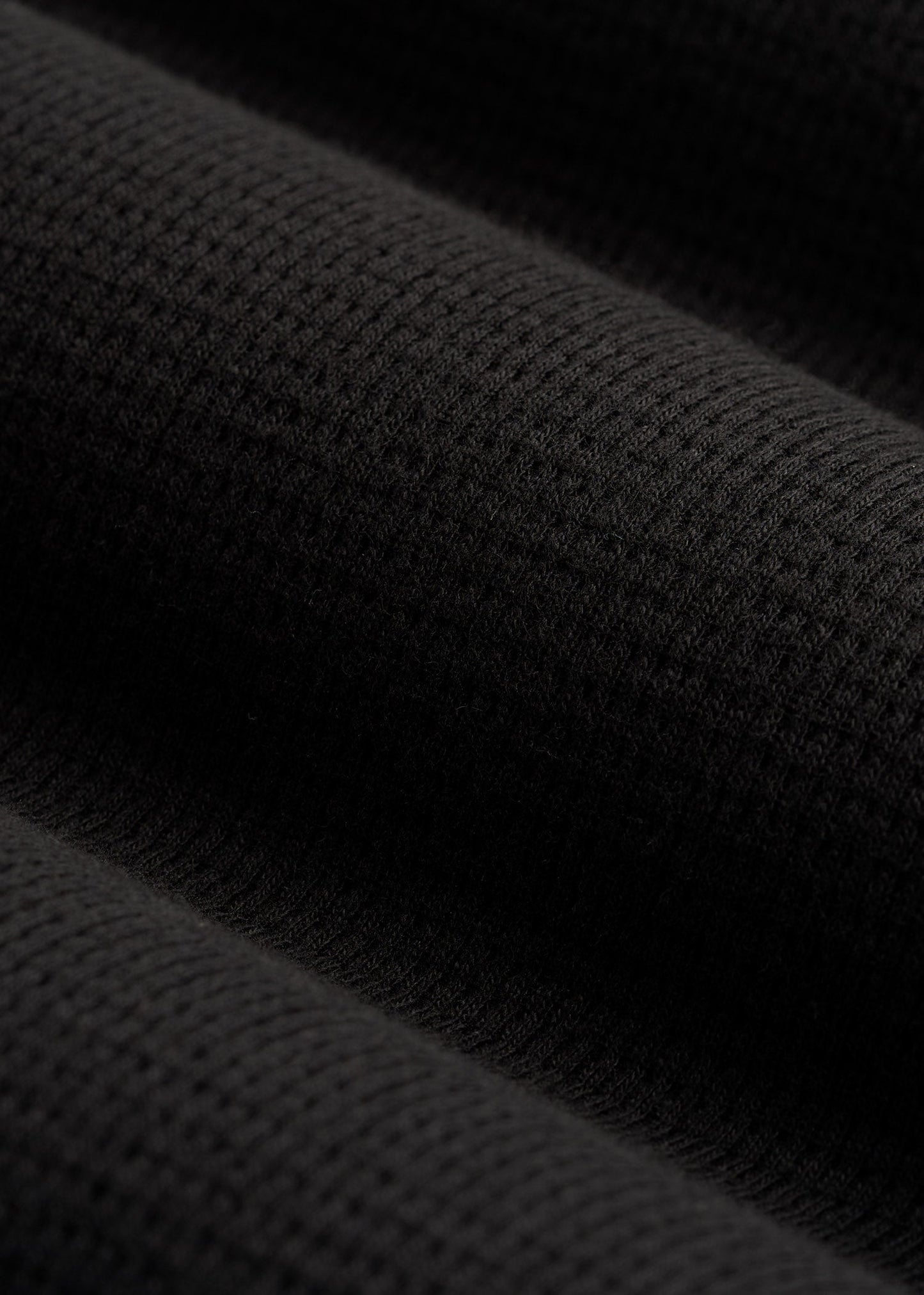 American Tall Men Waffle-Knit Lounge Jogger for Tall Men in Black